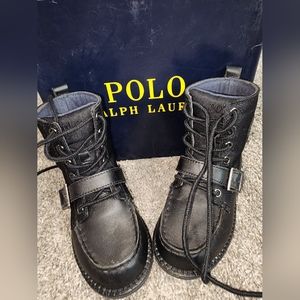 Polo black Ranger Boot children's size 12